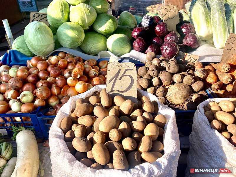 Як змінились ціни за місяць на картоплю, цибулю, буряк, моркву у Вінниці