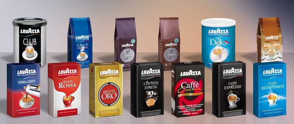 купити оригінальну каву Lavazza