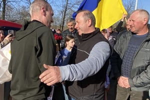 Новини Вінниці / На Вінниччині зустріли військового, який нещодавно повернувся з російського полону