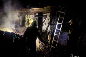 Новини Вінниці / На Вінниччині травмувався чоловік, намагаючись загасити пожежу біля комина 