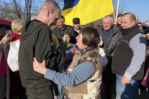 Новини Вінниці / На Вінниччині зустріли військового, який нещодавно повернувся з російського полону