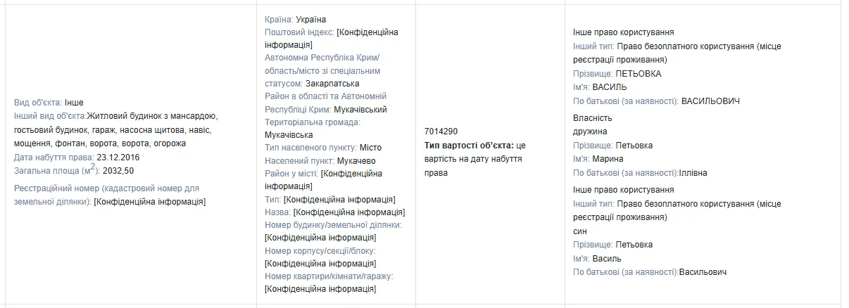 Що задекларував нардеп