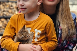 Новини Вінниці / Діти полеглих на війні поліцейських побували на екскурсії у Вінницькому контактному зоопарку ї