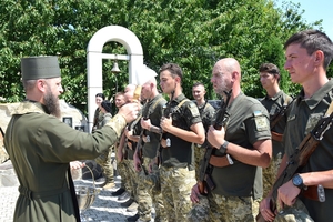 Новини Вінниці / На Вінниччині новобранці Могилів-Подільського загону склали Військову присягу