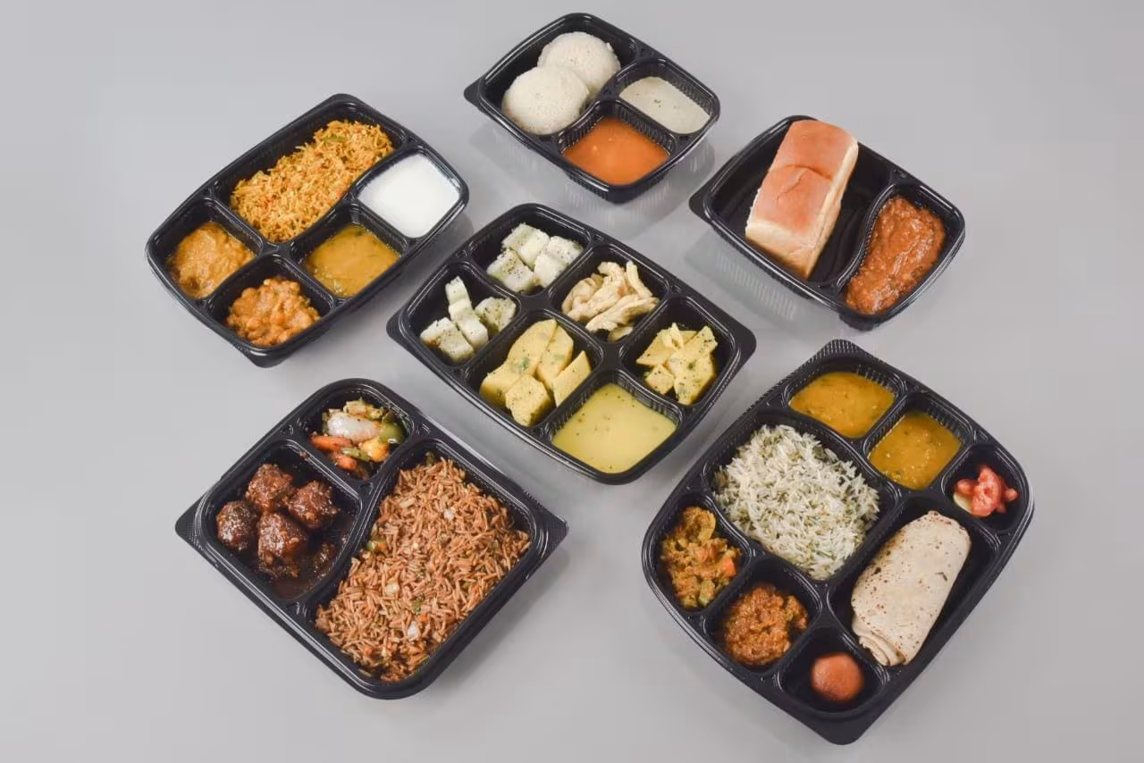 одноразові лотки для їжі