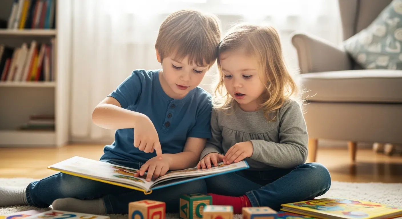 дитина читає