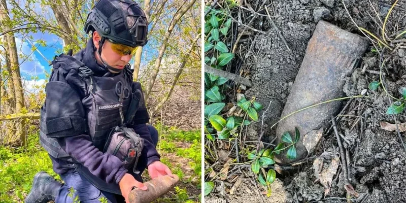 Гранати та снаряди серед могил: у Турбівській громаді відкопали вибухонебезпечні знахідки