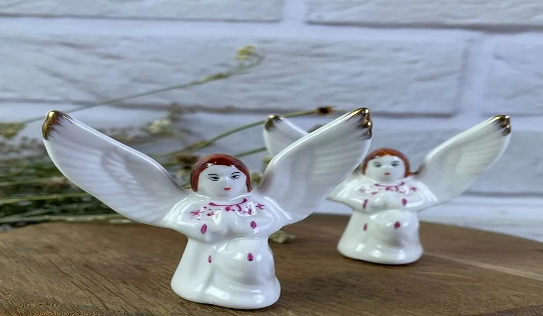 подсвечники из фарфора