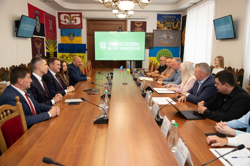Вінниччина приймає делегатів з Ліберецького краю Чехії: офіційний візит.