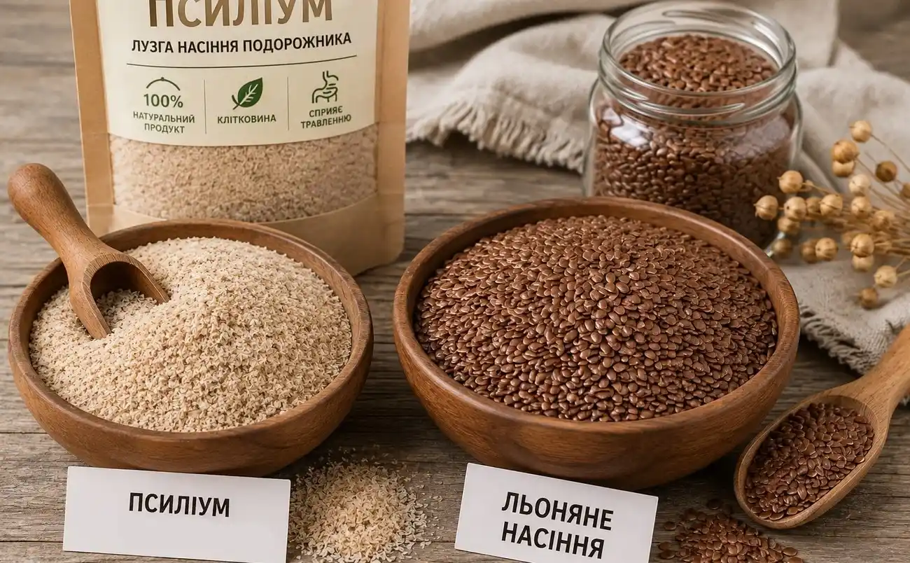 Псиліум чи лляне насіння