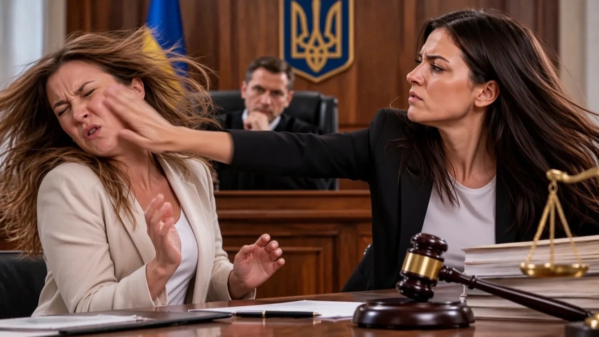 Дала ляпаса: суд, ревнощі та 51 гривня штрафу. Як жіноча сварка потрапила до суду.