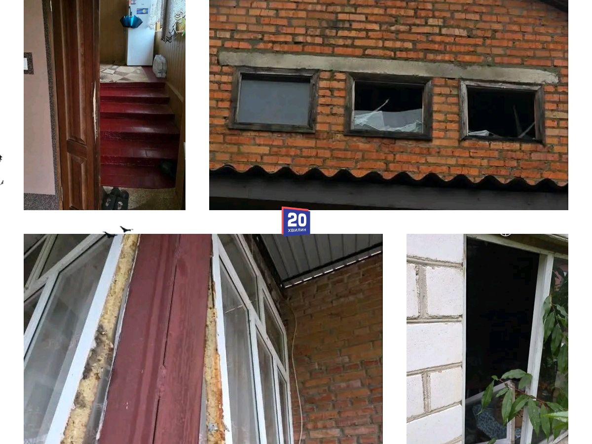 На Вінниччині: обстріл пошкодив чотири оселі.