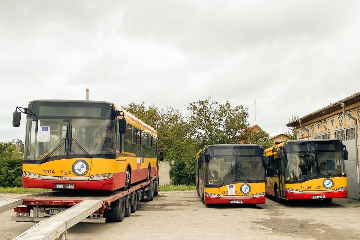 Вінниця: 12 нових польських автобусів готові до роботи на маршрутах