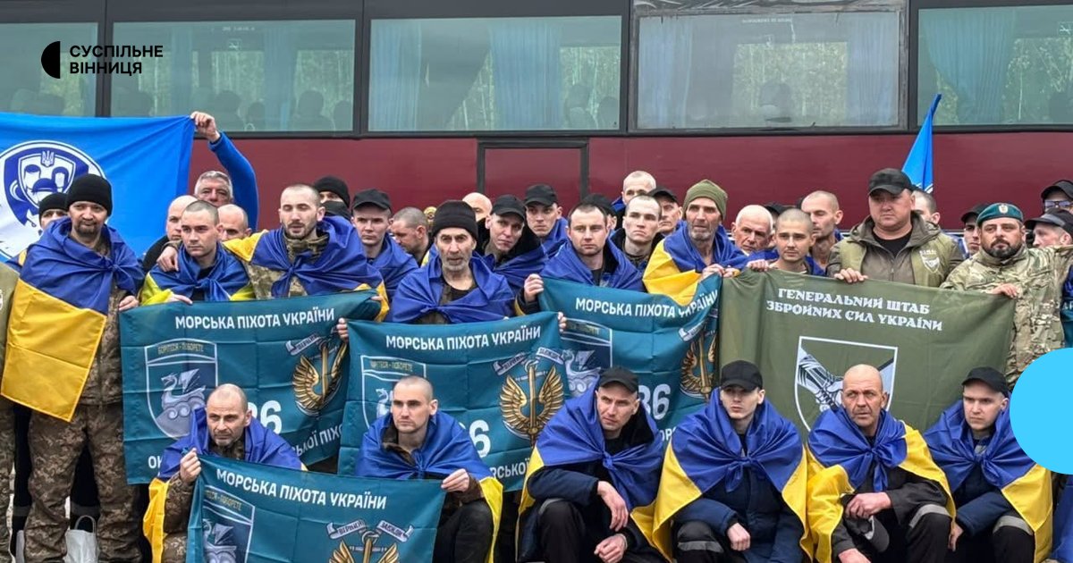 Звільнені з полону: 5 героїв з Вінниччини повернулися додому.