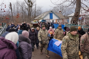 Новини Вінниці / На Вінниччині попрощались із загиблим захисником Сергієм Собком